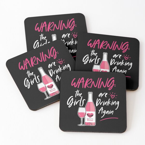 Item preview, Warning The Girls Are Drinking Again designed and sold by Hixon House.