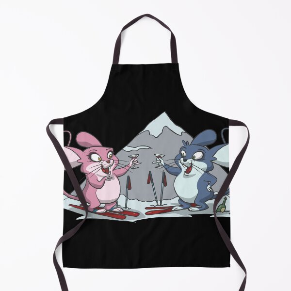Item preview, Cute mice having an apres ski drink designed and sold by Monkey Ful.