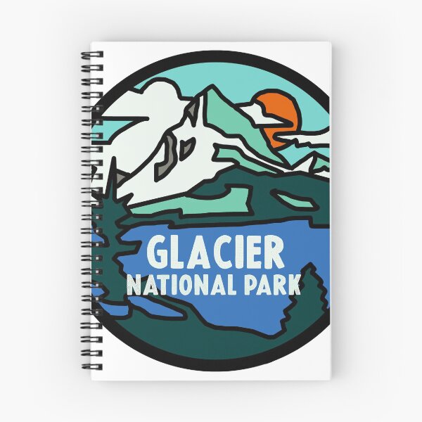 Item preview, Glacier National Park Decal designed and sold by Decal Mania.
