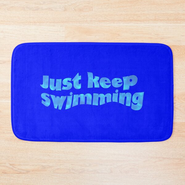 Item preview, JUST KEEP SWIMMING  designed and sold by kotdesign.