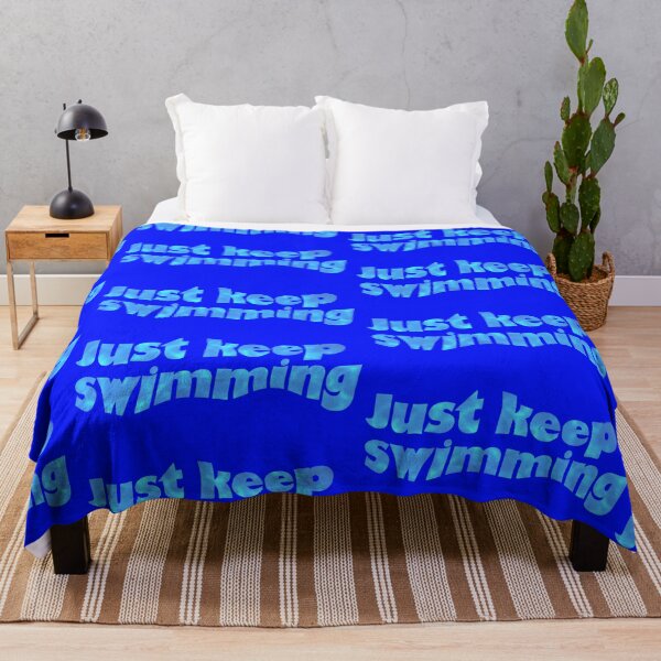 Item preview, JUST KEEP SWIMMING  designed and sold by kotdesign.
