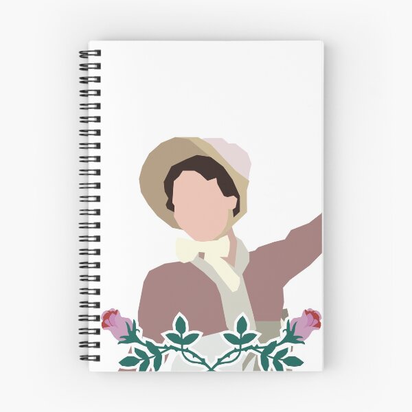 Item preview, Harriet Smith Illustration with Flowers designed and sold by egleruta.