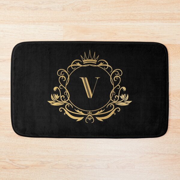 Item preview, Monogram letter V - name, emblem | gold designed and sold by rattob.