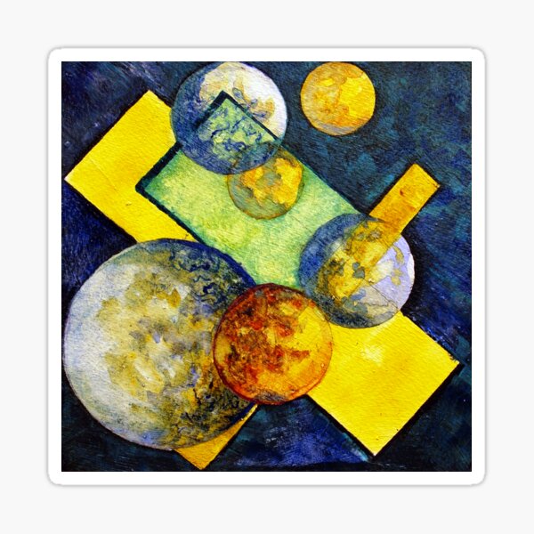 World Series A-4 Dark Space Sticker