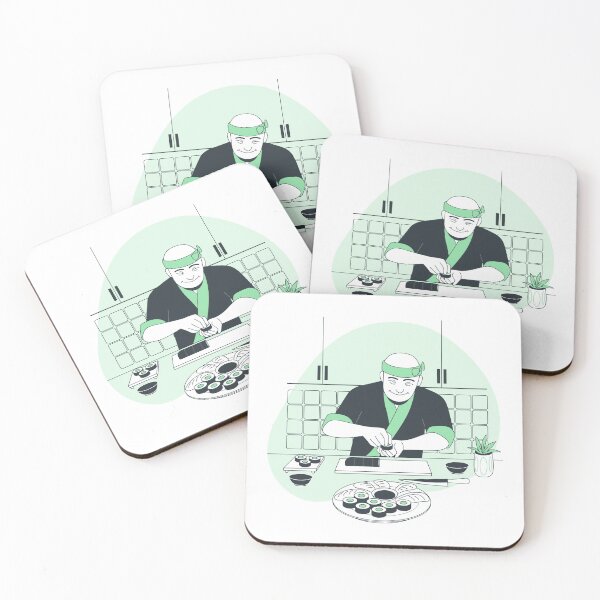 Item preview, sushi chef designed and sold by tsukinokoibito.