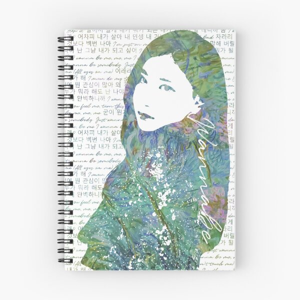 Item preview, ITZY Chaeryeong X Monet's  "Agapanthus" designed and sold by taeleesa.