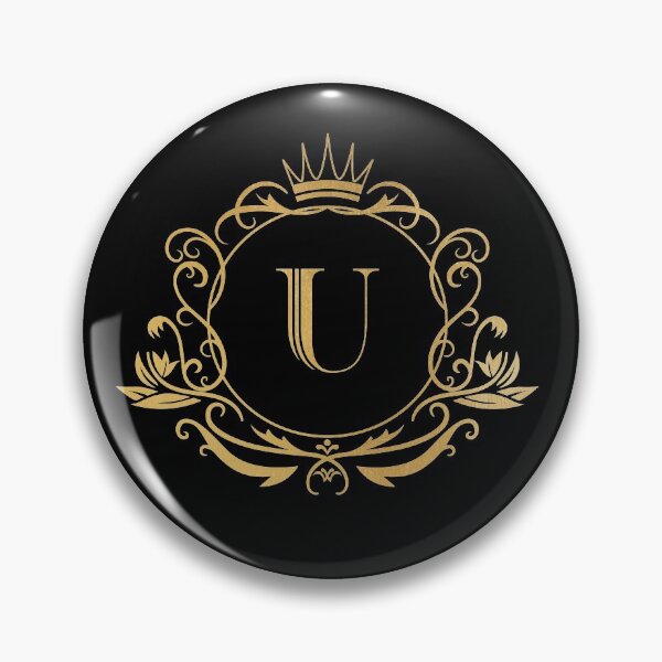 Artikelvorschau, Monogramm Buchstabe U - Namen, Emblem | Gold entworfen und verkauft von rattob.