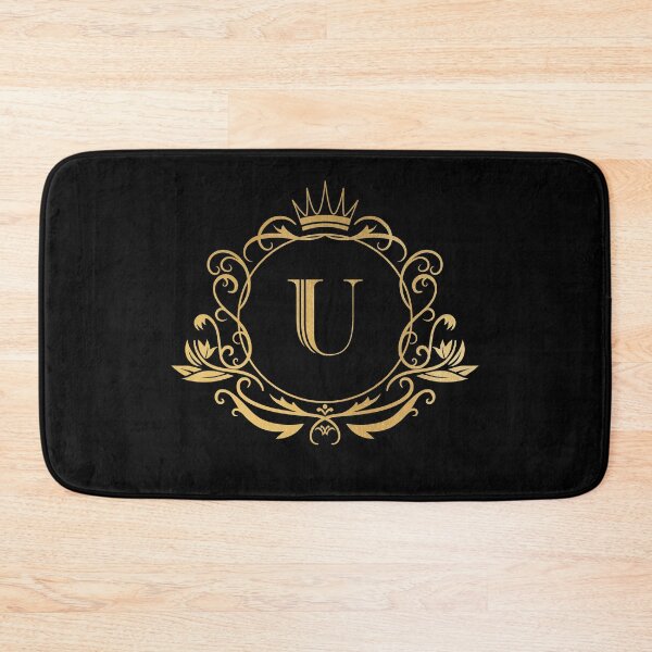 Item preview, Monogram letter U - name, emblem | gold designed and sold by rattob.