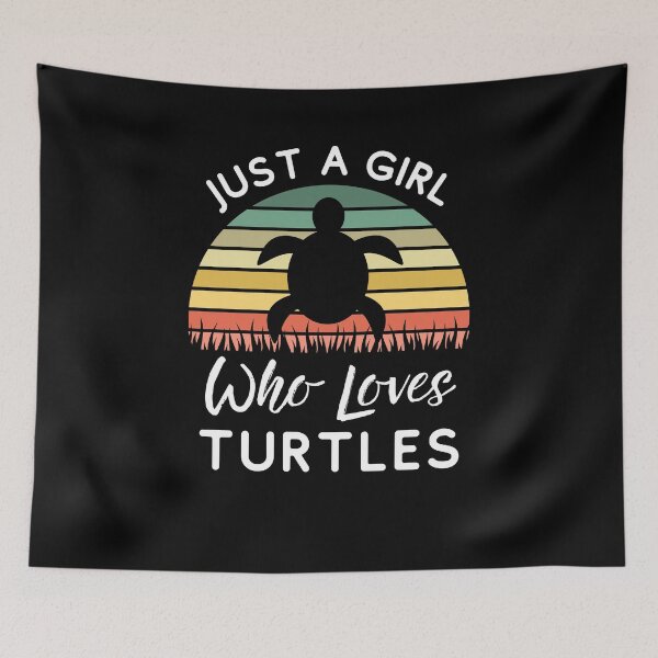 Item preview, Just A Girl Who Loves Turtles Sea Ocean designed and sold by Emerg-Apparel.