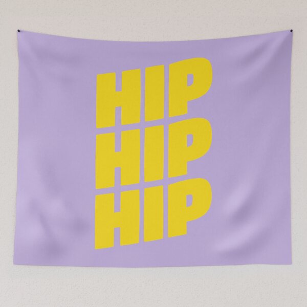 Item preview, Lilac/Yellow 3x HIP designed and sold by EllinorPrints.