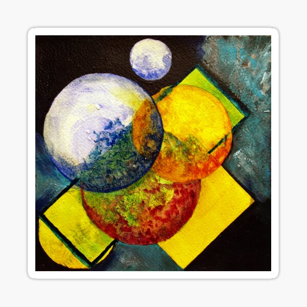 World Series A-5 Dark Space Sticker