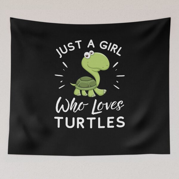 Item preview, Just A Girl Who Loves Turtles Sea Ocean designed and sold by Emerg-Apparel.