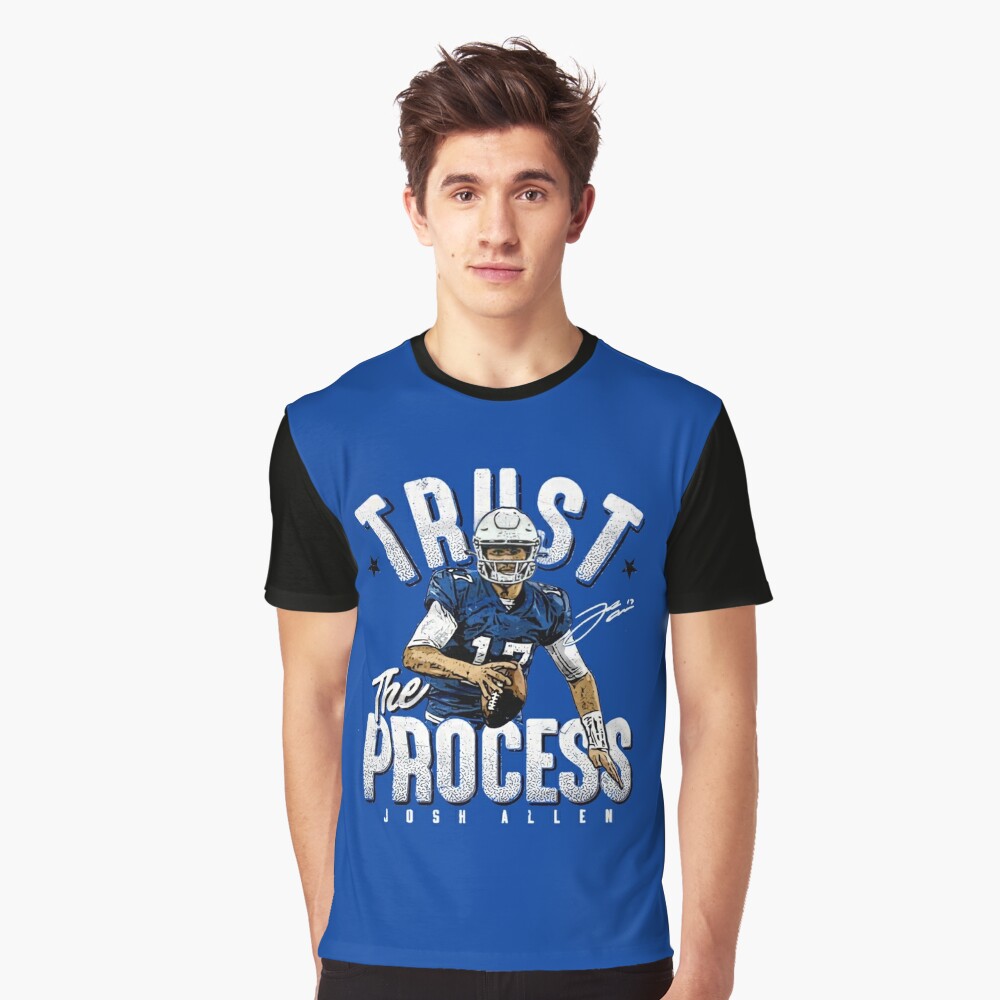 Trust the process for Buffalo Bills fans T-Shirt plus size tops