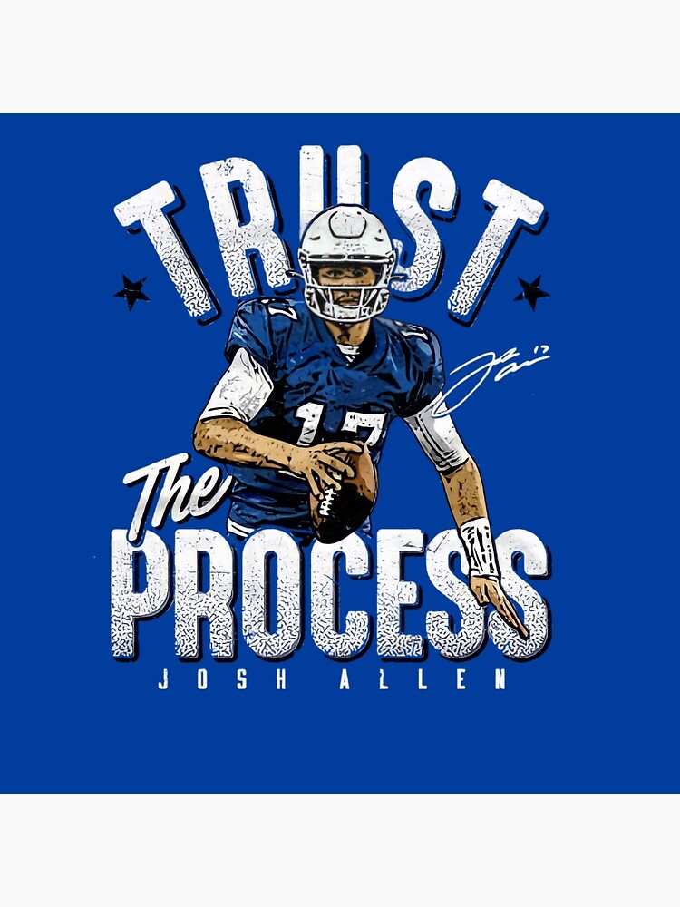 Discover Trust the process for Buffalo Bills fans Premium Matte Vertical Poster