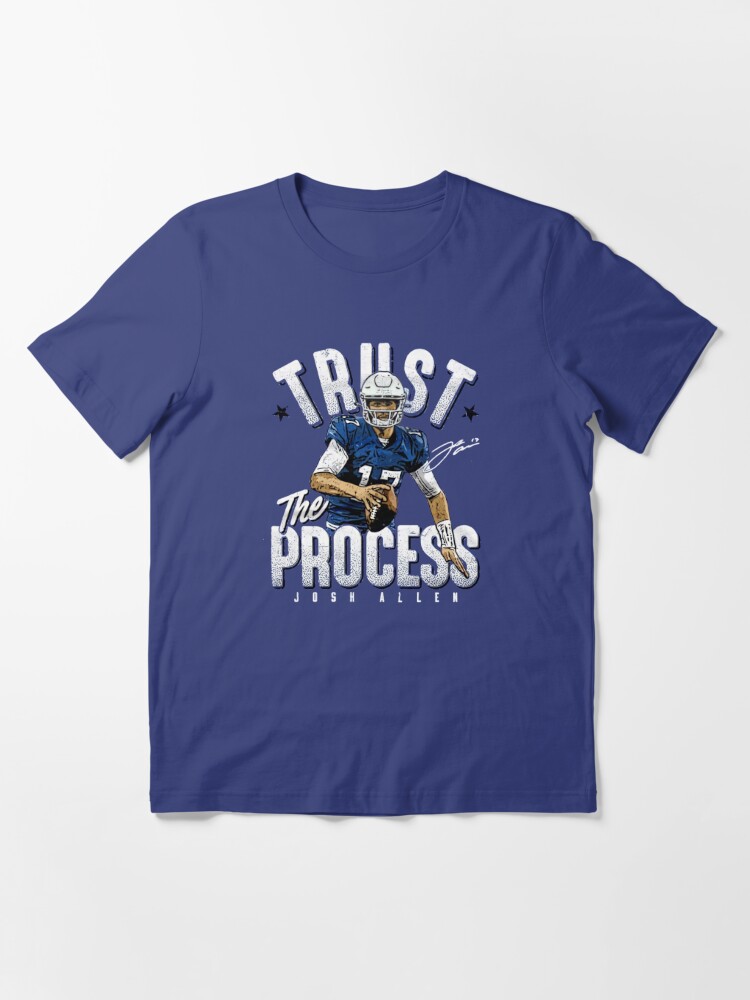 Trust the process for Buffalo Bills fans T-Shirt plus size tops Short t- shirt plain