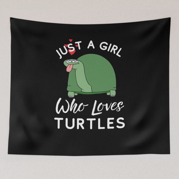 Item preview, Just A Girl Who Loves Turtles Sea Ocean designed and sold by Emerg-Apparel.