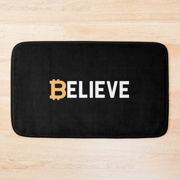 Item preview, Bitcoin Believe Cryptocurrency Buyer Gift designed and sold by Nathalie Aynié.