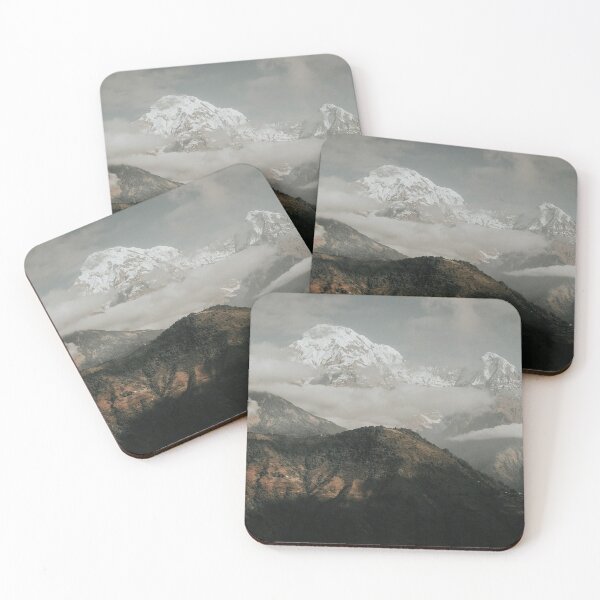 Item preview, Himalaya foggy mountain peaks designed and sold by Melissa Peltenburg.