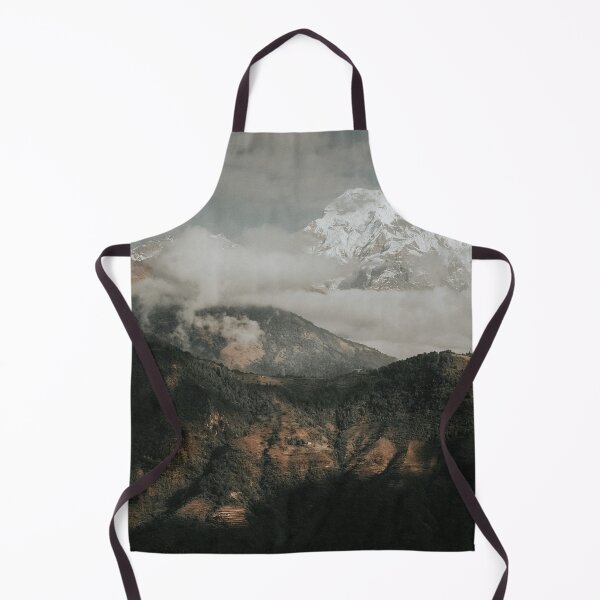 Item preview, Himalaya foggy mountain peaks designed and sold by Melissa Peltenburg.