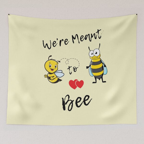 Item preview, We Are Meant To Bee Valentine's Day Gift designed and sold by Simona Balan.