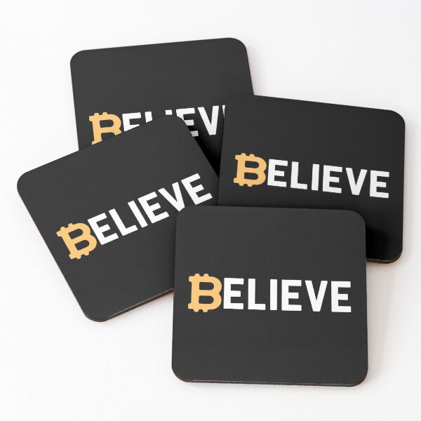 Item preview, Bitcoin Believe Cryptocurrency Buyer Gift designed and sold by Nathalie Aynié.
