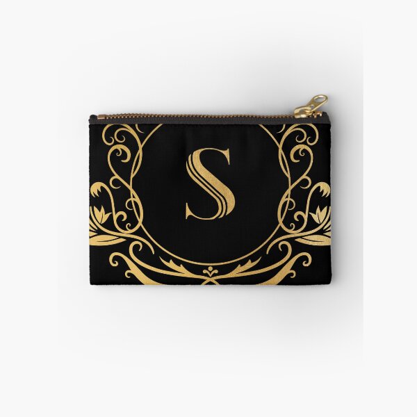 Item preview, Monogram letter S - name, emblem | gold designed and sold by rattob.