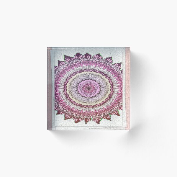 Item preview, Flor de caleidoscopio rosa designed and sold by Startledsaint.