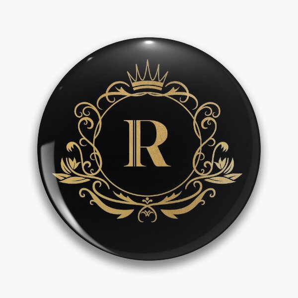 Artikelvorschau, Monogramm Buchstabe R - Namen, Emblem | Gold entworfen und verkauft von rattob.