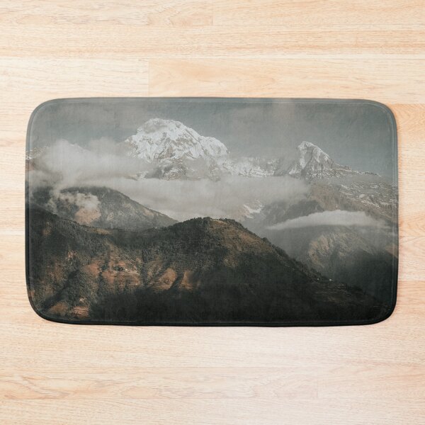 Item preview, Himalaya foggy mountain peaks designed and sold by Melissa Peltenburg.