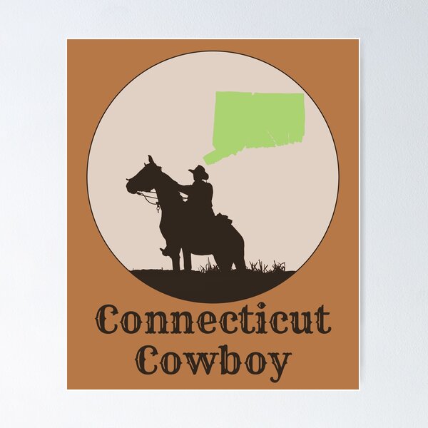 Item preview, Connecticut Cowboy designed and sold by AdventurePrints.