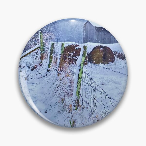Item preview, Snowy Hay Shed designed and sold by denise romano.