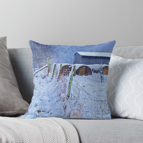 Item preview, Snowy Hay Shed designed and sold by denise romano.
