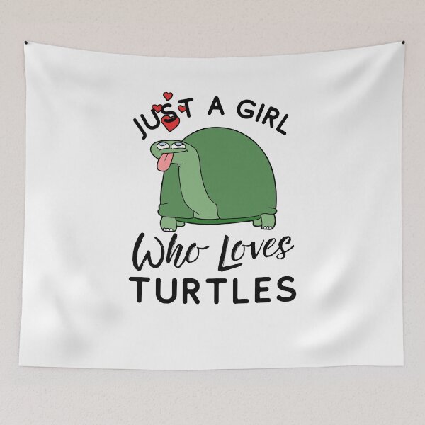 Item preview, Just A Girl Who Loves Turtles Sea Ocean designed and sold by Emerg-Apparel.