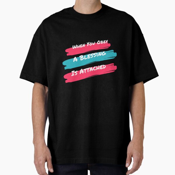Item preview, When You Obey A Blessing Is Attached designed and sold by Dexters Inspiring Creations.