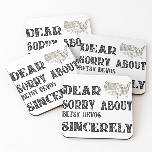 Item preview, Dear America Sorry About Betsy De Vos Sincerely Michigan designed and sold by hmgrafi36.
