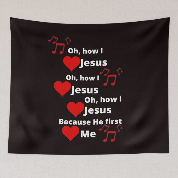 Item preview, Oh, how i love Jesus designed and sold by Lilaclown.