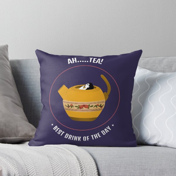 Item preview, Ah Tea - Best Drink of the Day 4/7 designed and sold by ShallyLoves.