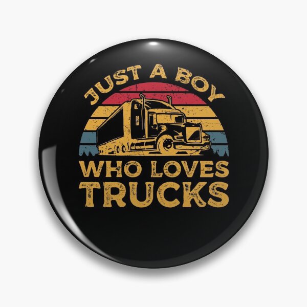 Item preview, Just A Boy Who Loves Trucks designed and sold by sesa10.