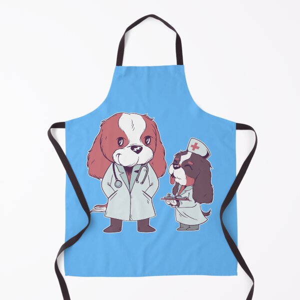 Item preview, Cavalier King Charles Spaniel Dogs Doctor Nurse designed and sold by Piztees.