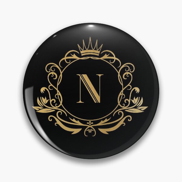 Artikelvorschau, Monogramm Buchstabe N - Namen, Emblem | Gold entworfen und verkauft von rattob.