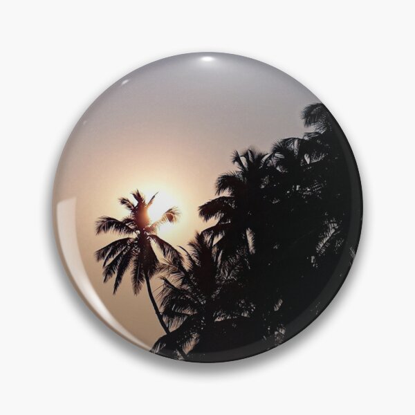 Item preview, Sunshine Behind The Palm Tree designed and sold by PriyanDecor.