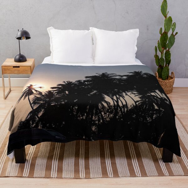 Item preview, Sunshine Behind The Palm Tree designed and sold by PriyanDecor.