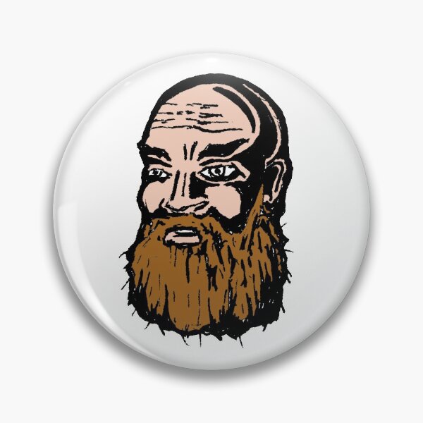 Item preview, Baldy Beardy designed and sold by Rideitlikeyoust.
