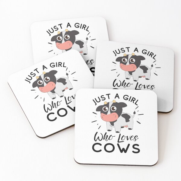 Item preview, Just A Girl Who Loves Cows Farmer Butcher Milk designed and sold by Emerg-Apparel.