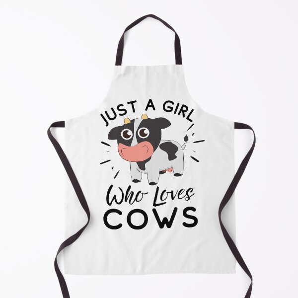 Item preview, Just A Girl Who Loves Cows Farmer Butcher Milk designed and sold by Emerg-Apparel.