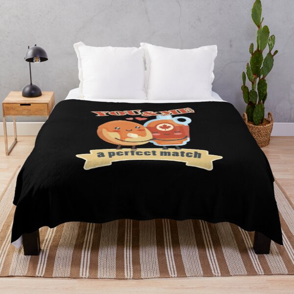 Item preview, Sweet Valentine's Day Food Couples Romantics Gift Canada Love T-Shirt, Maple Syrup with Pancakes. designed and sold by Martin Kleist.