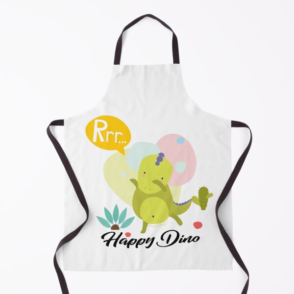 Item preview, Dinosaur, Happy Dino Art Illustration Design designed and sold by ArtClipNest.