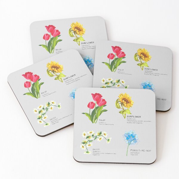 Item preview, Floral Symbolism designed and sold by artiepants.
