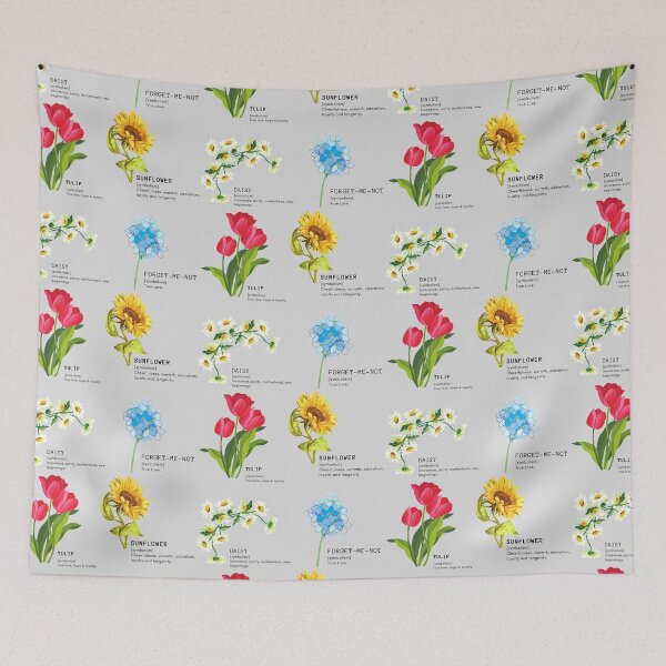 Item preview, Floral Symbolism designed and sold by artiepants.