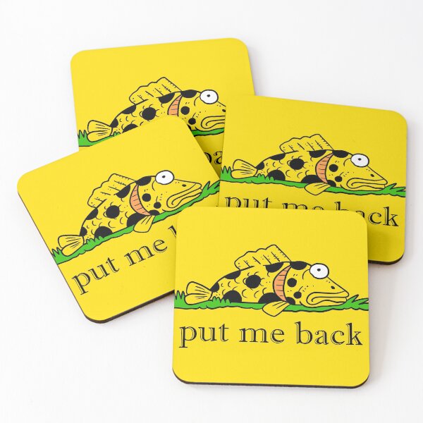 Item preview, fish flag, don't thread on me. put me back.  designed and sold by JJadx.